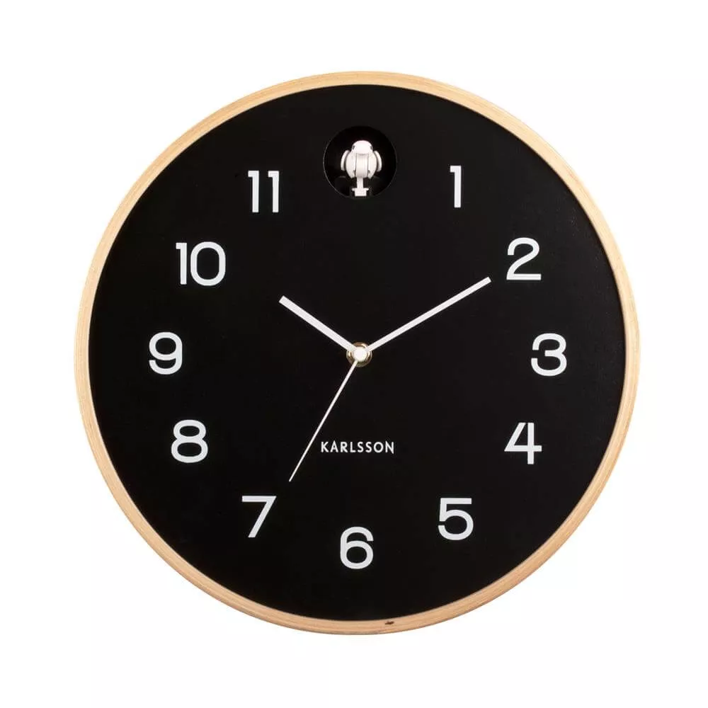 Karlsson Natural Cuckoo Wall Clock